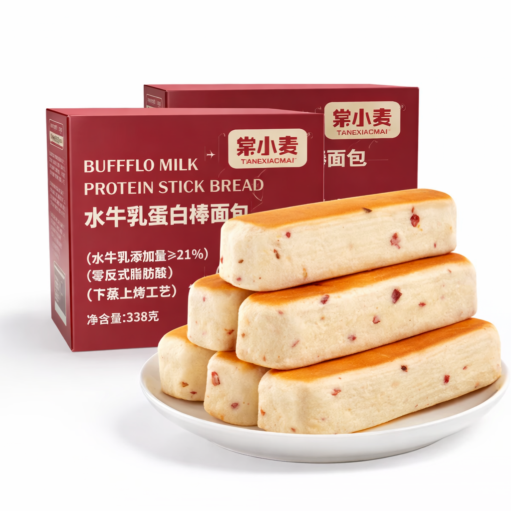 Soft Buffalo Milk Bread Sticks