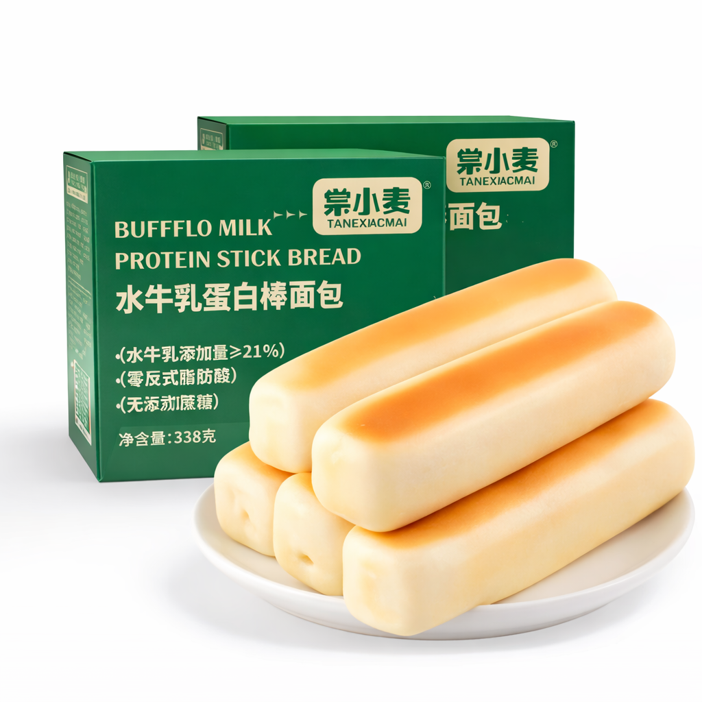 Soft Buffalo Milk Bread Sticks