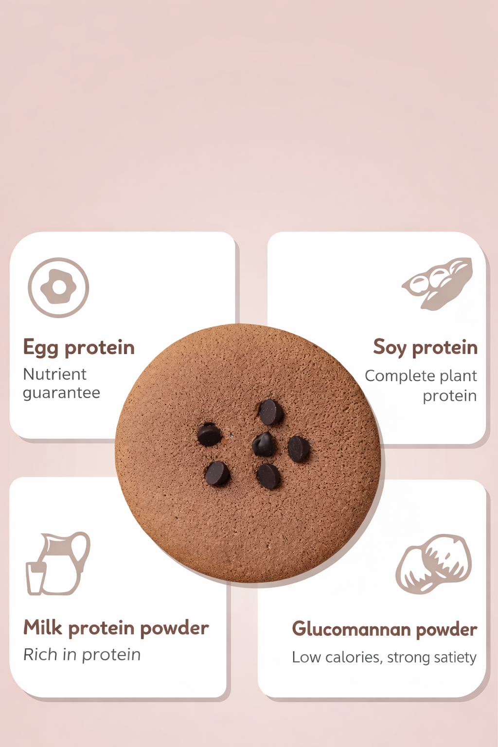 Sugar Free Graham Protein Cookies