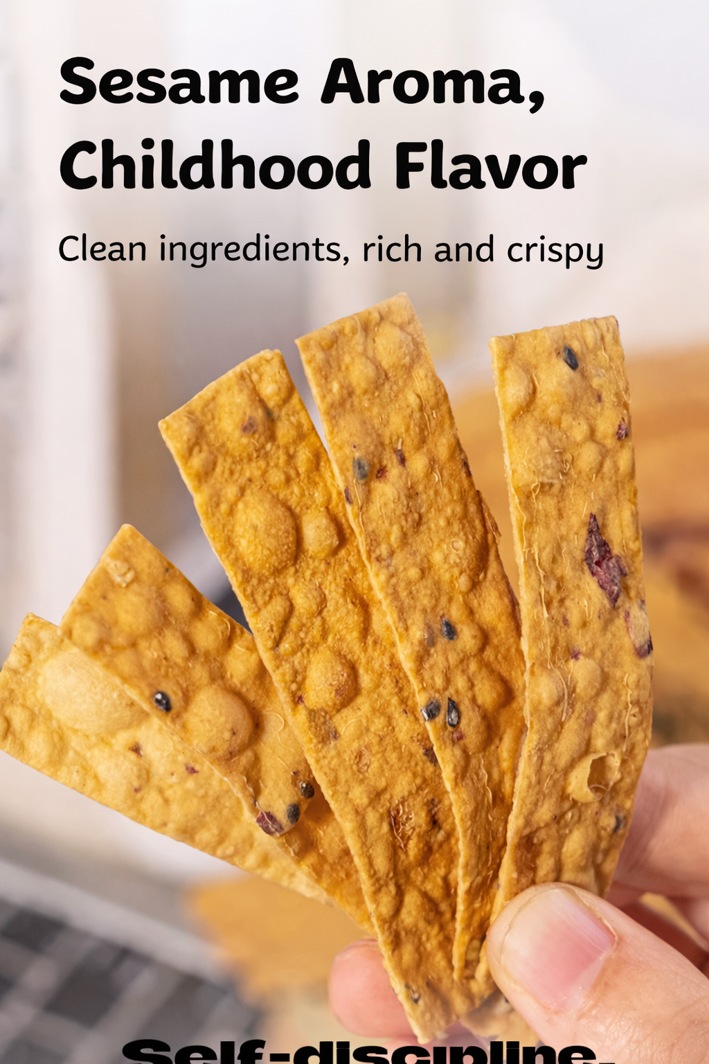 Sesame Sweet Potato Chips