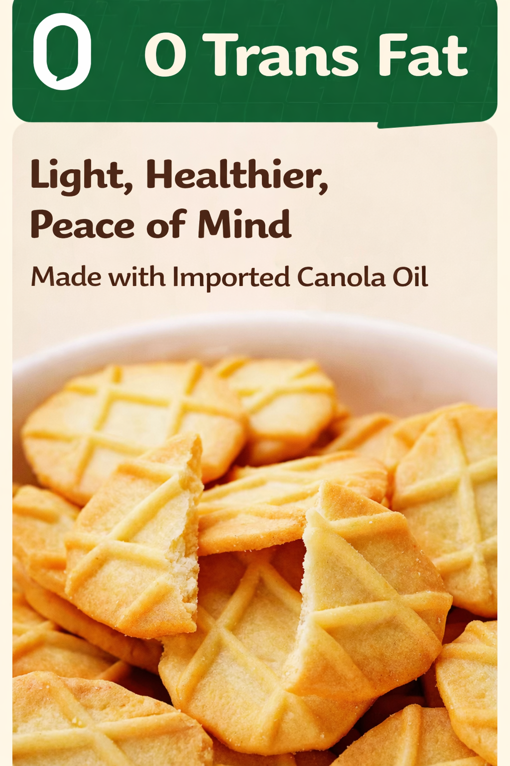 Yam and Jobs Tears(Superfood) biscuits
