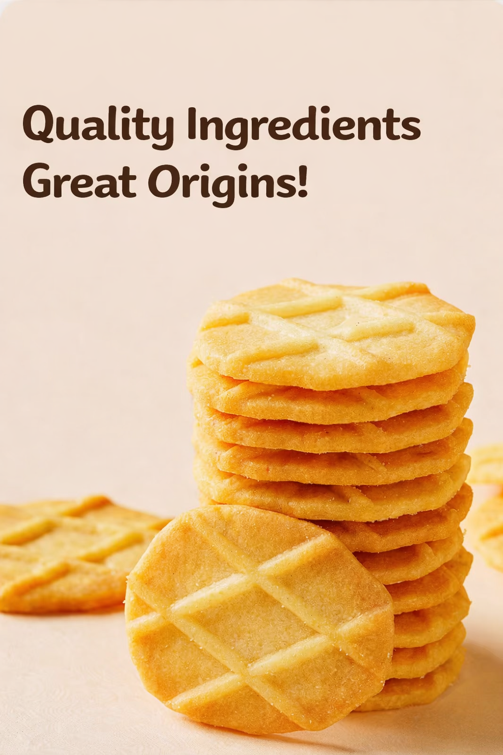 Yam and Jobs Tears(Superfood) biscuits