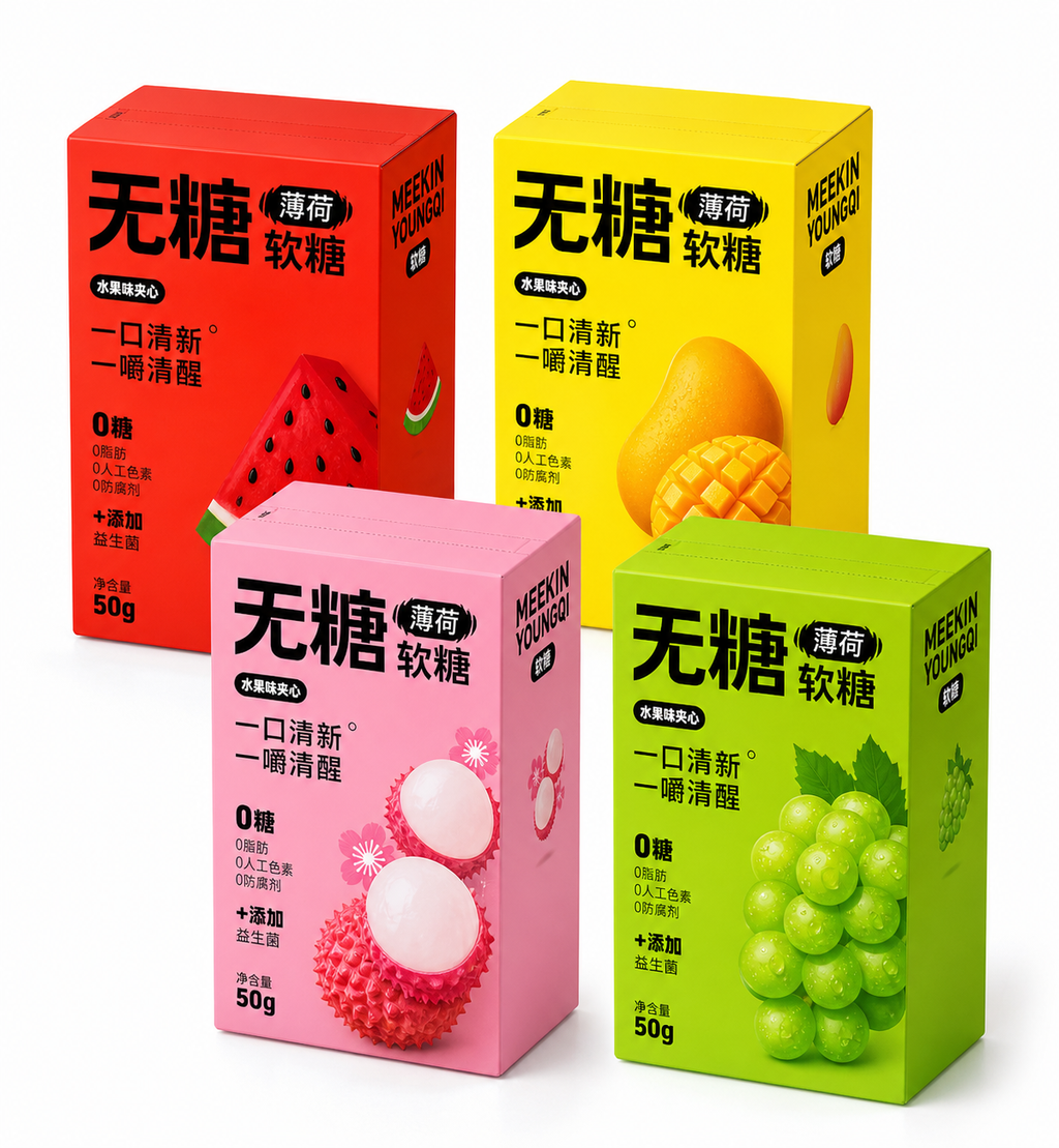 Sugar Free Fruit Chewy Mints