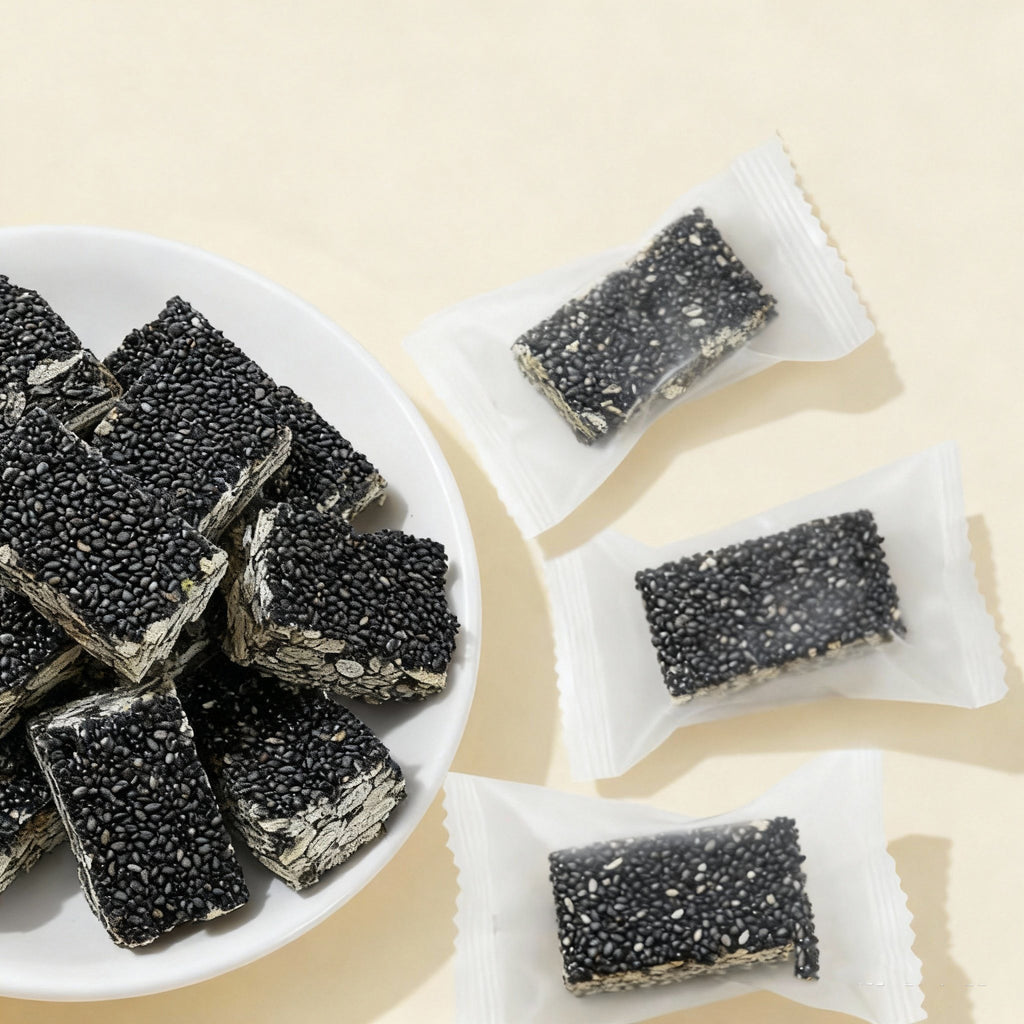 Sugar-Free Black Sesame Crisps